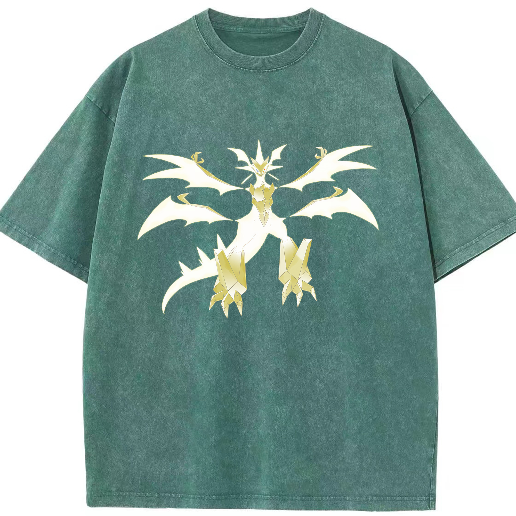 （画像用） ポケットモンスター Pokémon 綿100% ヴィンテージ風 半袖Tシャツ（フロントプリント）